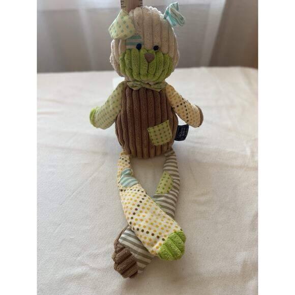 Vtg Histoire d'ours Studio Chenille Bunny Rabbit Plush Classic France Stripe - Picture 1 of 8